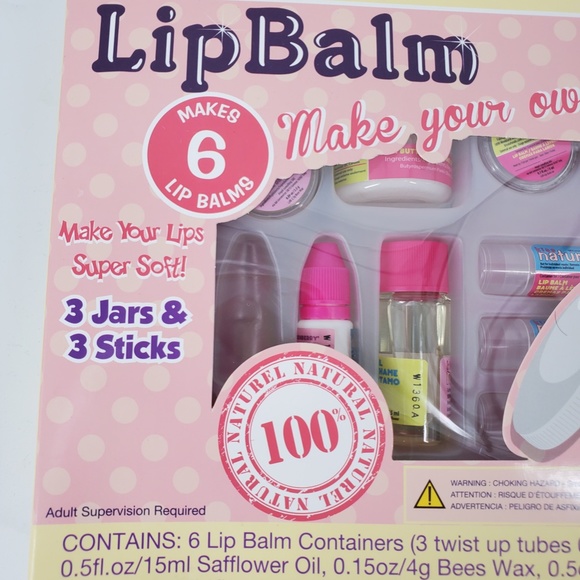 Kiss Naturals DIY Lip Balm  and Glycerine Soap Making Kit Kids DIY Crafts NEW - Picture 7 of 9